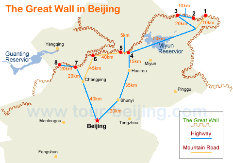The Great Wall in Beijing