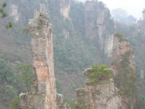 tianzi mountains climbing